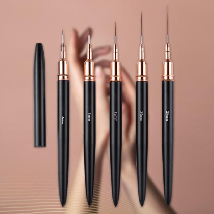 Nails Art Liner Brush Nail Painting Brush Pen Nails Painting Pen Multifunctional Nails Brush for Long Line Details