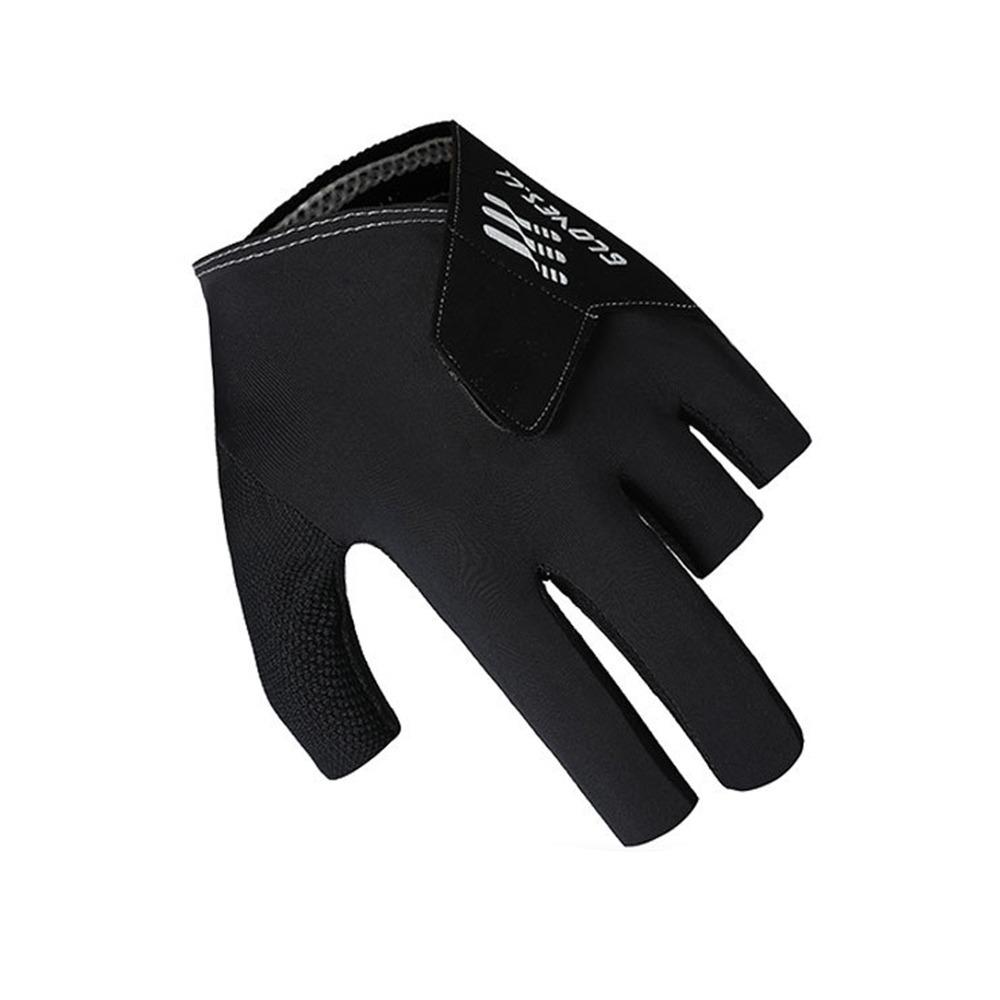 

Fashion Left Hand Billiards Glove Elastic Breathable Billiard Training Gloves Non Slip Half Fingers Glove Billiard Accessories