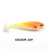 5PCS Artificial T-tail Soft Bait Silicone Jigging Wobblers Paddle Tail Swimbaits  Pike
