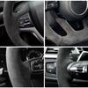 Suede Car Steering Wheel Cover 100% Fit For BMW F20 F45 F30 F31 F34 F32 F33 F36 118i 120i 125i 218i 228i 420i 430i 435i