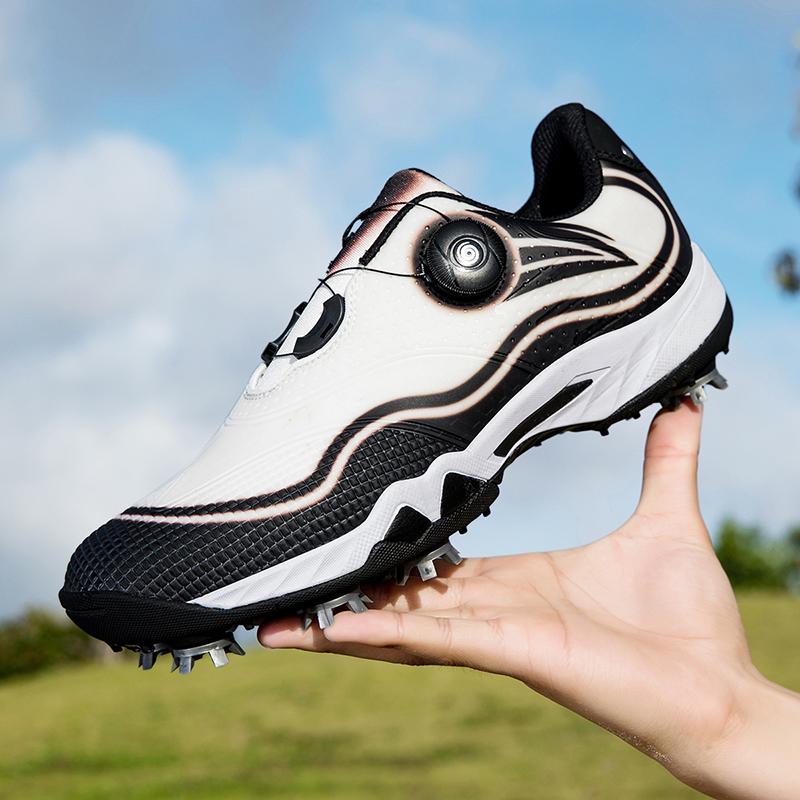 New Men Golf Shoes Lightweight Male Golfers Sneakers Comfortable Cushioning Shoes for Golfing