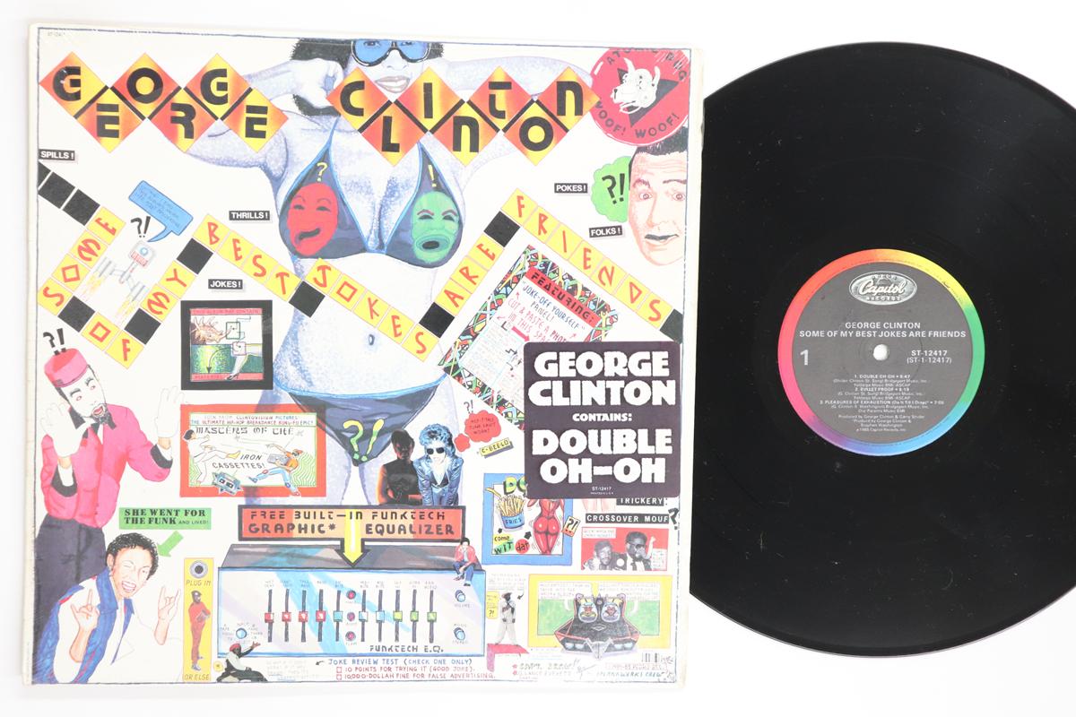 

LP Record GEORGE CLINTON Some Of My Best Jokes Are Friends ST12417 CAPITOL 1985 US SoulFunk Used