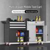 Heavy Duty Mobile Tool Cart with Drawers - Workshop Repair Trolley