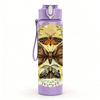 1PC Vintage Butterfly Specimen Art Print 750ml Color Plastic Sports Water Bottle Leakproof Flip Straw Lid Suitable for Sports Office Home Use