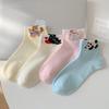 Cute Socks, Women's Spring and Autumn Short Socks, Cotton Socks, Cartoon Long Socks, Summer Thin Mid-calf Socks