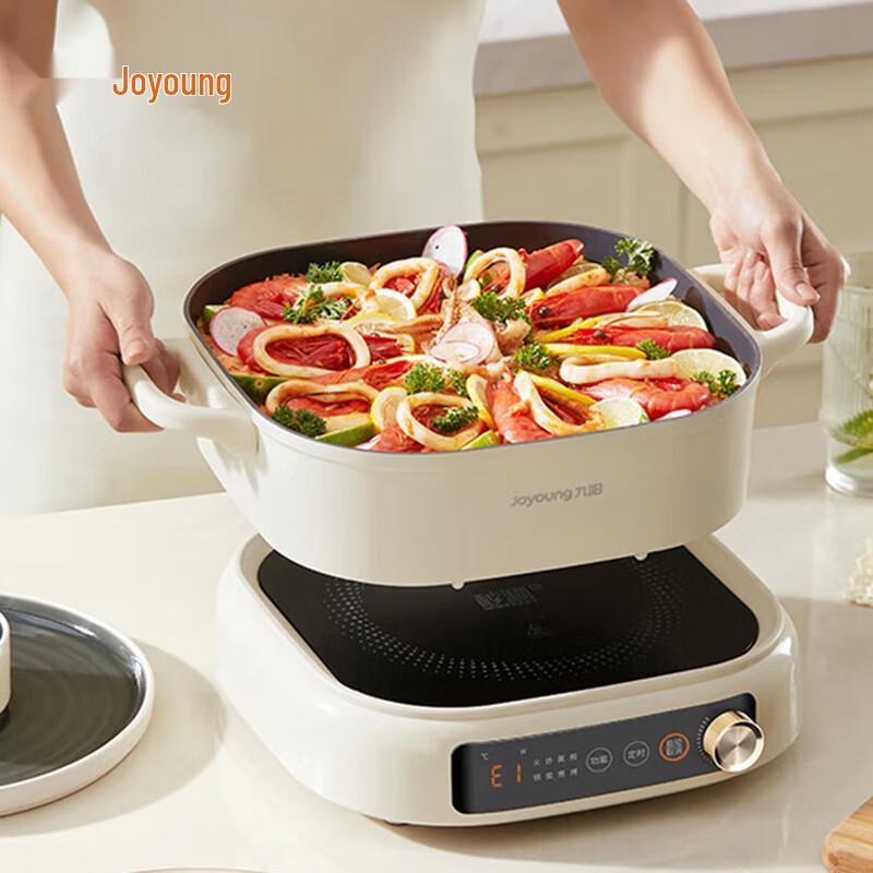 Joyoung 6L IH Multi-Function Electric Hot Pot Cooker CN plug (adapter included)