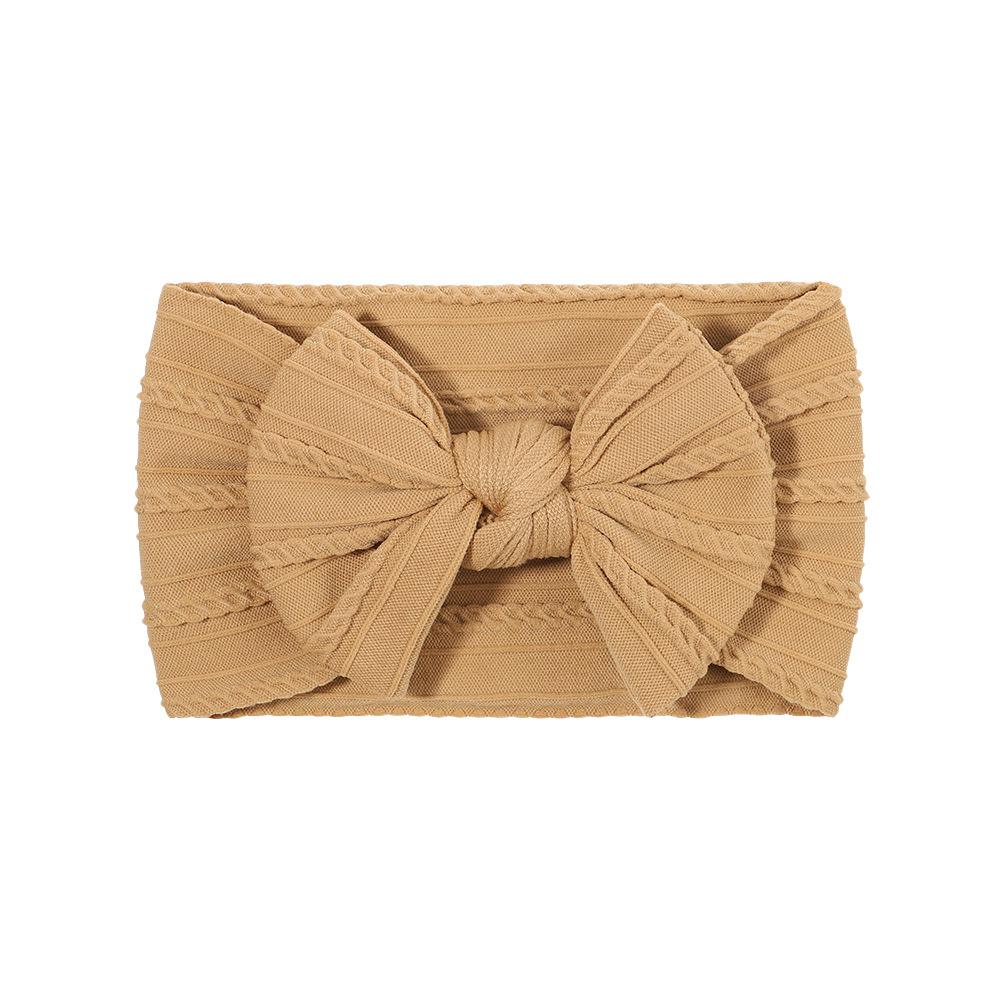 Baby Headband, Elastic Wide Brim Bow Children's Headband