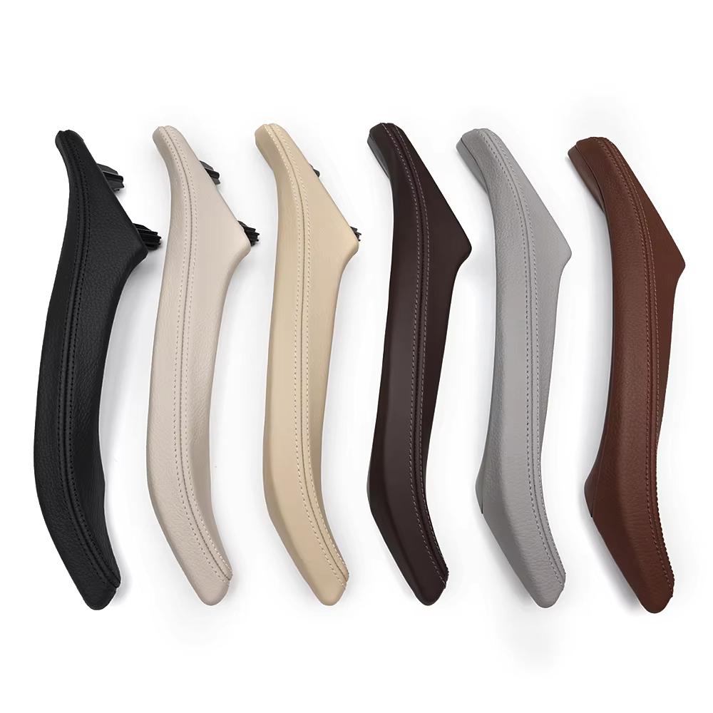 Armrest Pull Interior Door Handle Plus Inner Handle Cover with Leather 51417225875 51417261934 for 5 BMW Series F10 F11 F18