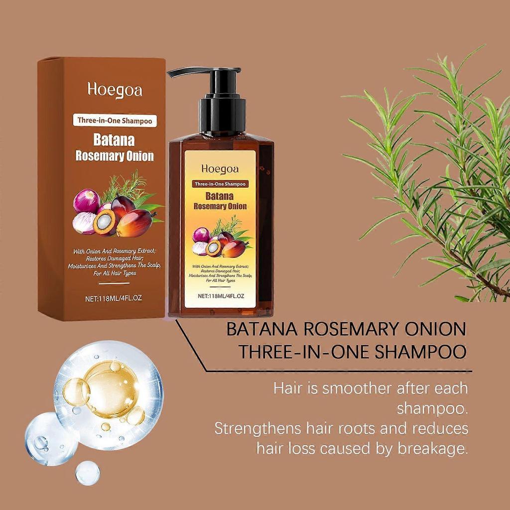 3 In 1 Nourishing Hair Care Shampoo Cleans and Nourishes the Scalp, Moisturizes the Hair, and Softens the Hair Care Shampoo 118ML