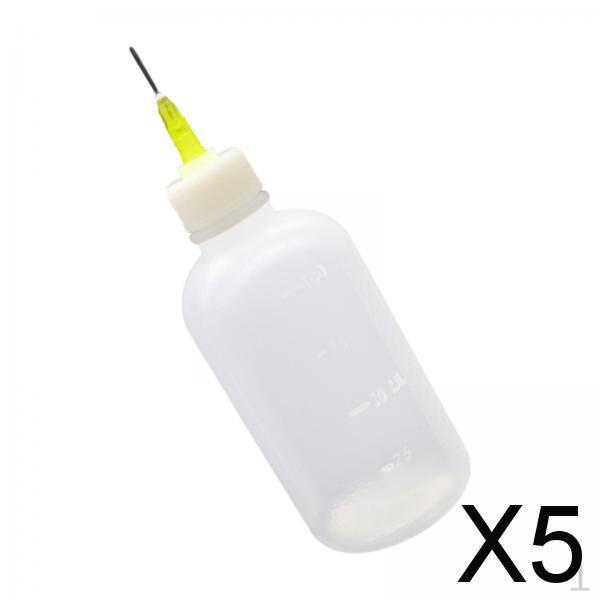 5x 100ml Glue Bottle Small Painting Precision for