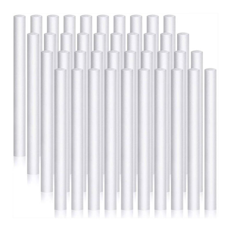 

40 шт. Бавовняні палички для фільтра зволожувача повітря для подорожей, ароматерапії, тампони, палички, наповнювачі для зволожувача повітря для офісу та спальні 1