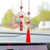 DIY Trinkets Lucky Cat Pendants Room Decoration Auto Rearview Mirror Pendant Car Hanging Pendants