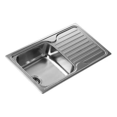 Single Bowl Stainless Steel Sink - TEKA SF 10119013 - 3 1/2' Basket Valve - Undermount Installation