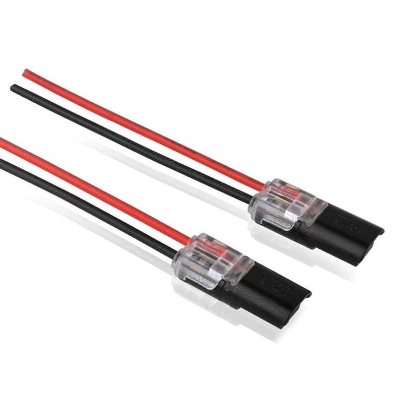 10/20/30/50Pcs Wire Cable Waterproof Spring Connector Wire No Welding No Screws Quick Connector Cable Clamp Terminal Connector
