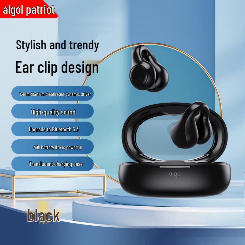 

aigo TJ170 TWS Clip-On Wireless Bluetooth Earbuds