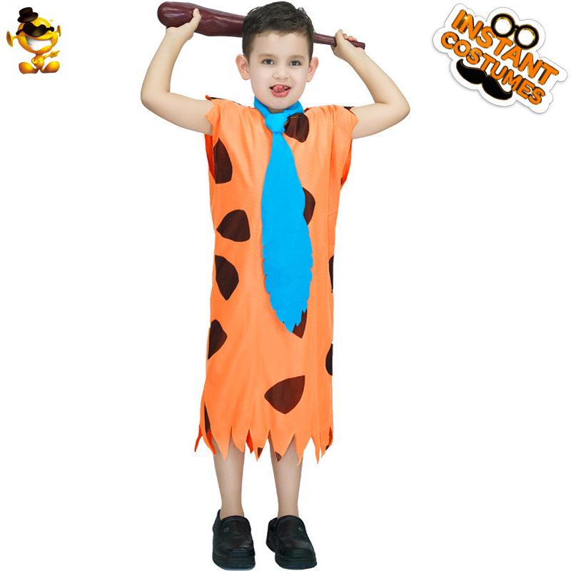 Primitive Man Cosplay Costume for Adults & Kids - Party & Stage Role Play Outfit