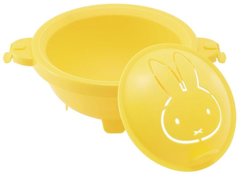 Skater Round Omelette Rice Maker with Miffy Ketchup Pen and Made in LOC3 Plate, Japan,