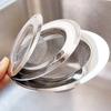 3pcs Sink Strainer Stainless Steel  Bathtub Hair Catcher Stopper Shower Drain Hole Filter Trap Sink Filter Mesh Kitchen Tool