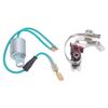 Kit de Puntos y Condensador para Distribuidor Construcción Metálica Kit Profesional de Puntos de Distribuidor Reemplazo para Lucas 43D