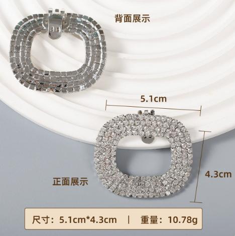 Detachable Shoe Clips for High Heels - Women's Shoe Accessories for Wedding Party