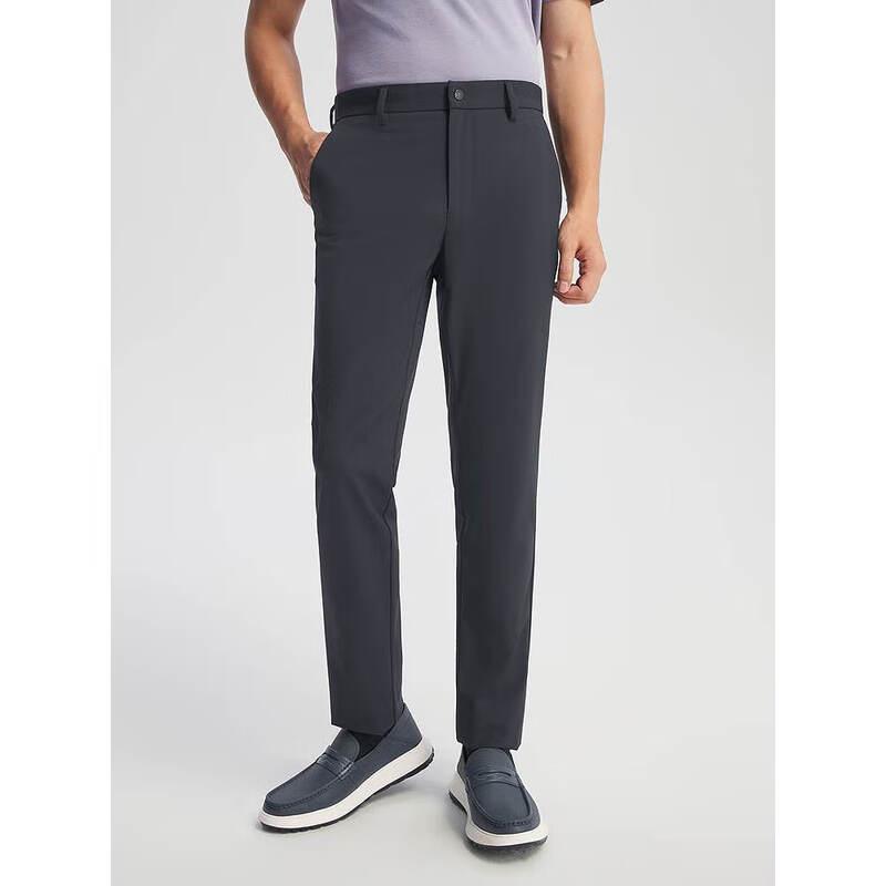 

Youngor Men s Spring/Summer Textured Bemberg Versatile Trousers 2XL