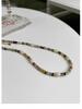 Niche Colorful Stone & Freshwater Pearl Necklace - Summer Fashion Statement Jewelry