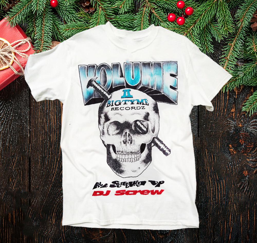 Collection Dj Screw Merry Christmas Gift For Fan S to 5XL White Unisex T-Shirt S