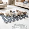 Non Slip Bottom Pet Cooling Mat Waterproof Surface Summer Pet Sleeping Pad  Dogs Cats