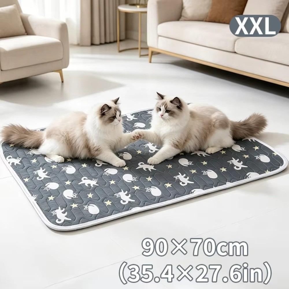 Non Slip Bottom Pet Cooling Mat Waterproof Surface Summer Pet Sleeping Pad Dogs Cats