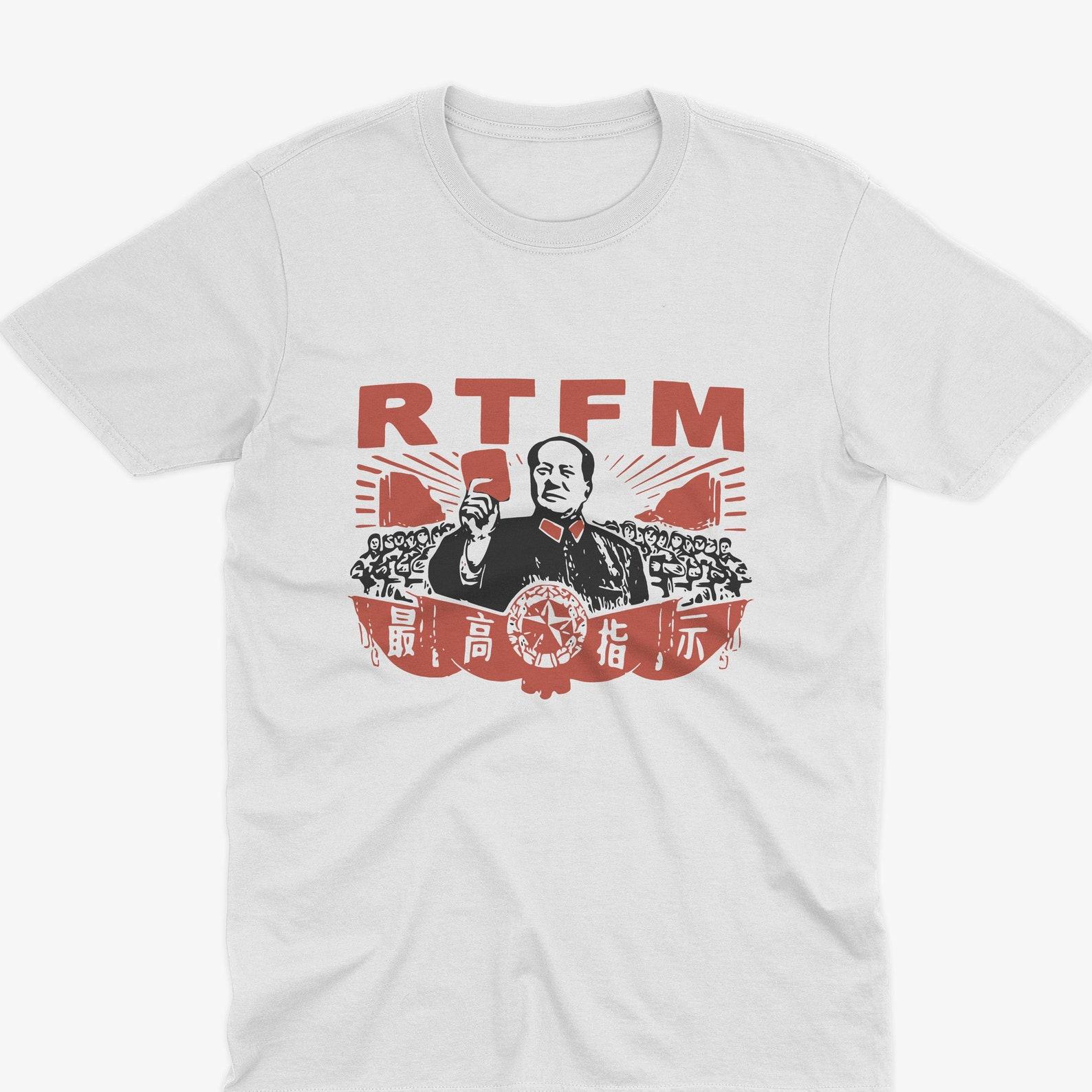 IT Crowd RTFM T-Shirt - Roy IT Crowd T-Shirt, Douglas Reynholm T-Shirt, Reynholm Industries Tee, It Crowd Tee Funny It Crowd T-Shirt M