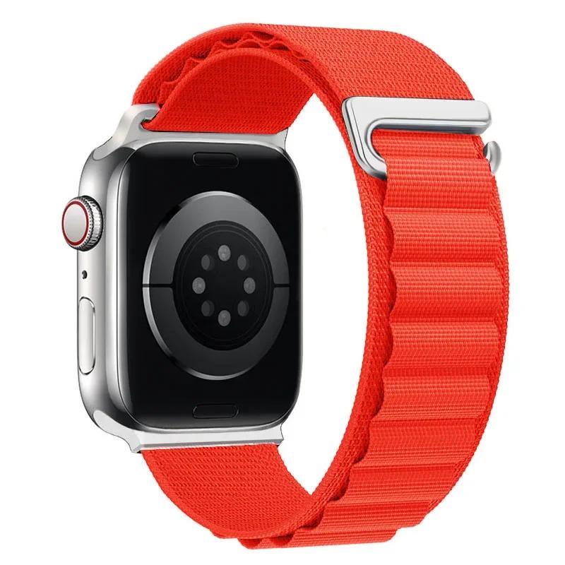 Upgrade Alpine Nylon Strap For Apple Watch Band 11 10 9 8 7 45mm 41mm 42mm 46mm Ultra 3/2 49mm Bracelet Watchband iWatch 6 5 SE