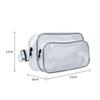 NOTAG Transparent Waist Bag, Engineer Bag, PVC Pouch, Clean Bag, Anti-Static, Waterproof, Durable, Wide Gusset, Tool Bag, Clean Room, See-Through, Wor