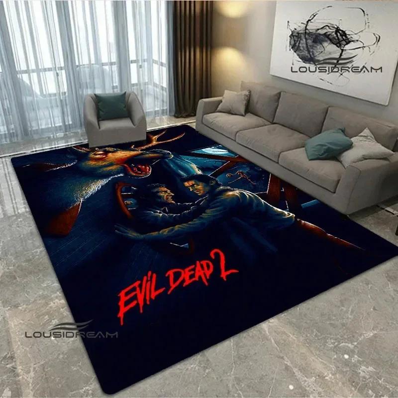Film The Evil Dead Bedruckter Teppich rutschfester Teppich Schlafzimmer Dekoration Fußmatte Außen Teppich Yogamatte Schlafzimmer Dekoration Geburtstagsgeschenk