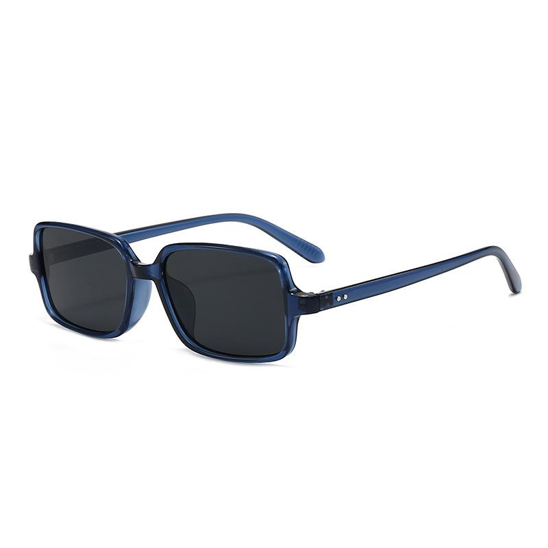 Square sunglasses women's Duqiao large frame European and American new sunglasses men's fashion retro