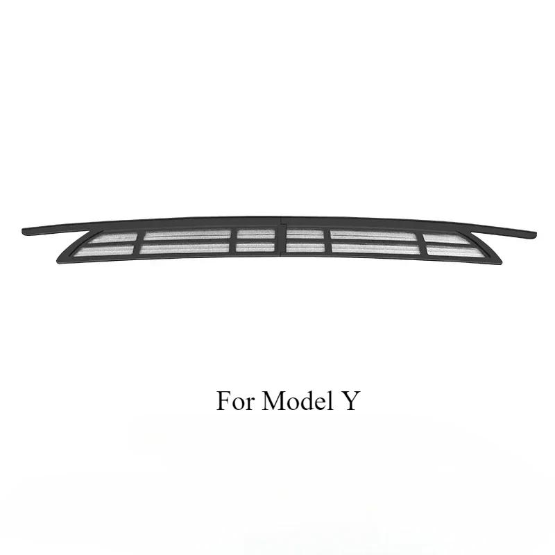 For Tesla Model 3 Y Insect-proof Net Front Trunk Air-conditioning Cover Intake Grille Clean Air Inlet Protective Car Accessories