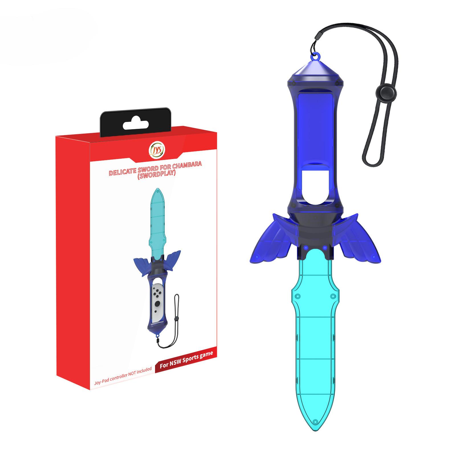 

Аксессуары Switch Sports, игровой меч, совместимый с Switch Sports (Фехтование)/ Легенда о Зельде: Слезы Королевства 39.9*13.8*4.4cm,1Pcs синий