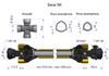 PTO Shaft 1010-1550mm 620Nm Clutch with Pin 2200Nm 60970 CE 2020 Series 5R WARYŃSKI