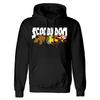 Scooby Doo Unisex Adult Scooby Doo Flaming Hoodie