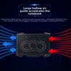 13 14 15.6 17 inch Laptop Cooling Pad LED Light USB Powered Notebook Cooling Fan Heat Dissipation Quiet Laptop Stand Base