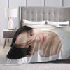 Ald1 Sangwon Flannel Blankets Adults  Soft Cozy Bedding Throws Winter Living Room Bedspread Sofa Bed Cover