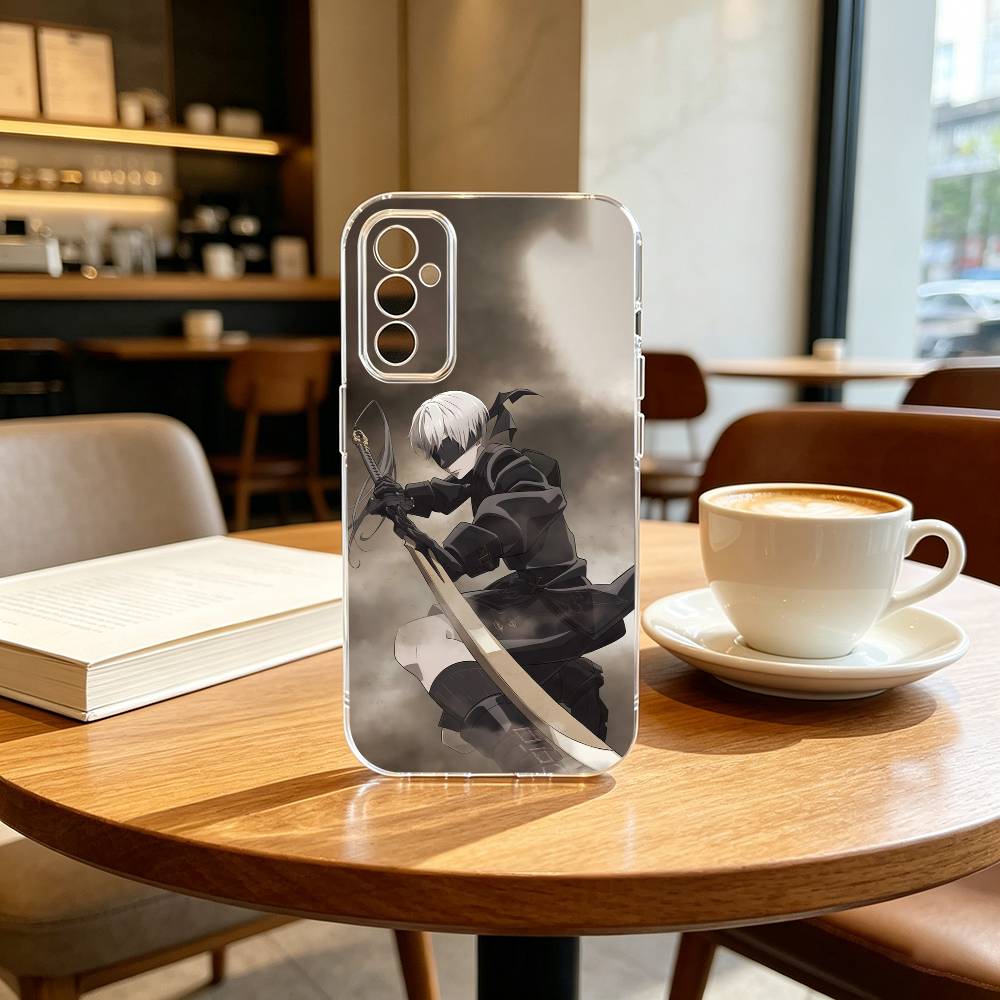 Game NieR A-Automata 2B 9s Phone Case For SamsungA10,12,20,21S,30,31,40,50,51,52,70,71 Transparent Cover