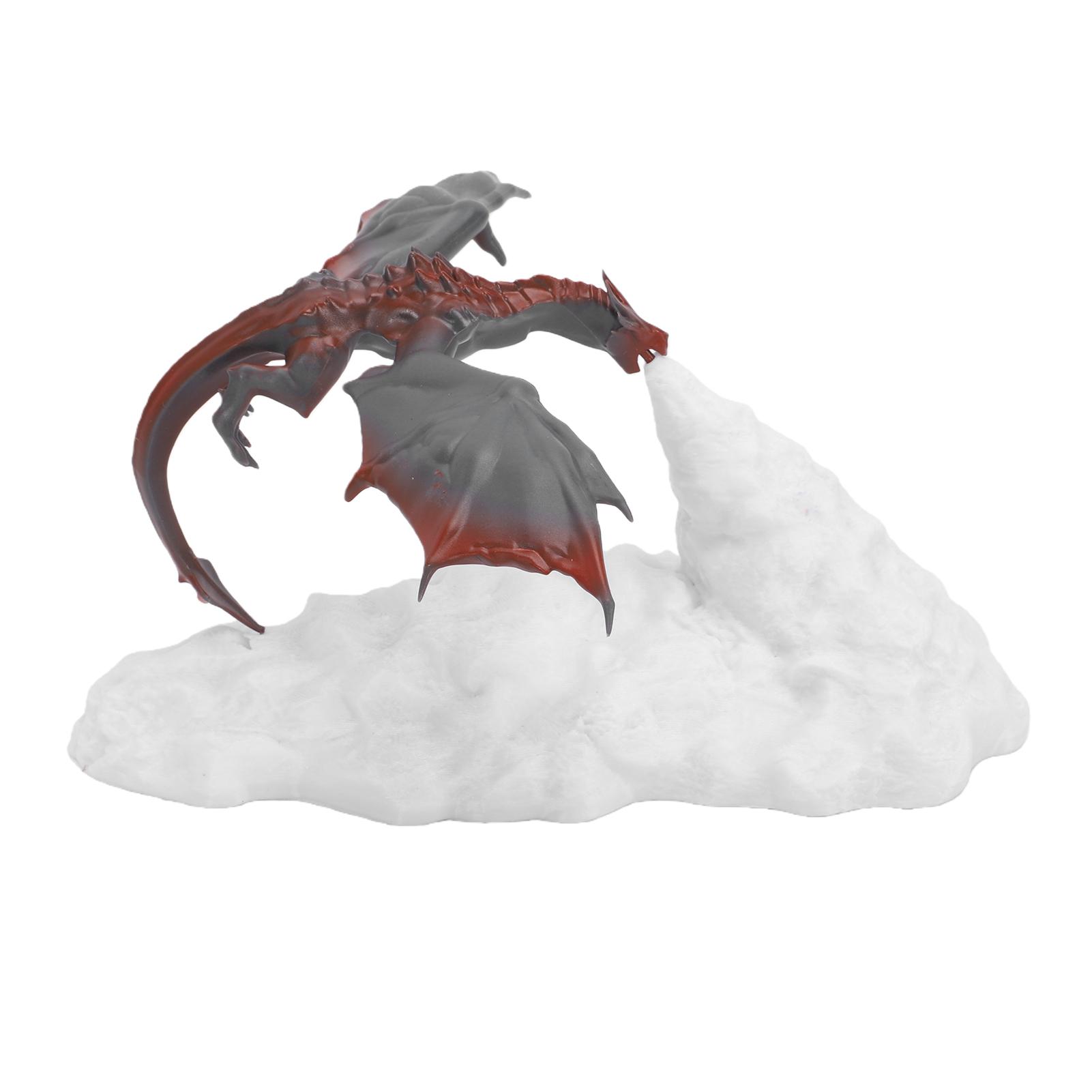 

Night Lamp Creative Rechargeable 3D Printed Fire Breathing Dragon Lamp for Present Bedside Ornament