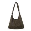 Crossbody tote bag handbag leopard print canvas bag women's large-capacity casual versatile lightweight shoulder bag