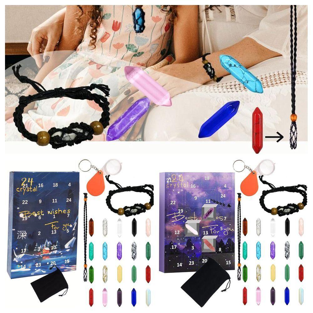 New Design Stone Collector Crystals Advent Calendar Minerals Stone Christmas Advent Calendar Rocks Christmas Gift for