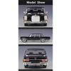 Welly 1/24 Mercedes Benz 600 Alloy Classic Car Model Diecasts Metal Vehicles Car Model Simulation Collection Childrens Toys Gift