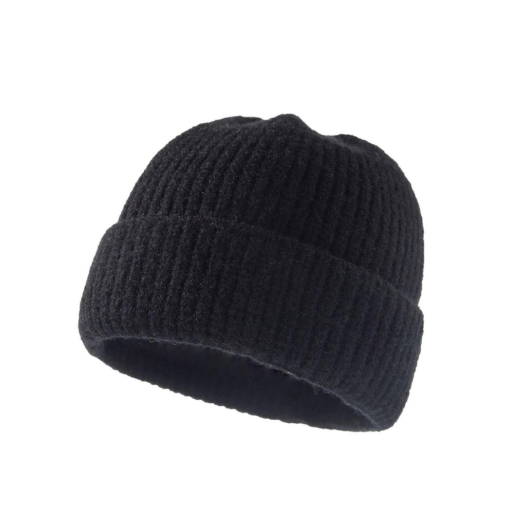 Children's Knitted Winter Beanie Hat Soft Warm Stretchy Ribbed Knit Cap for Toddlers and Kids Suitable for Cold Weather Outdoor Activities