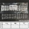 Moshang Fingertip Wearable Nails - 300-Piece Manicure Nail Tips Set