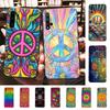 Psychedelic Art Peace Phone Case For Huawei P 8 9 10 20 30 40 50 Pro Lite Psmart Honor 10 Lite 70 Mate 20lite