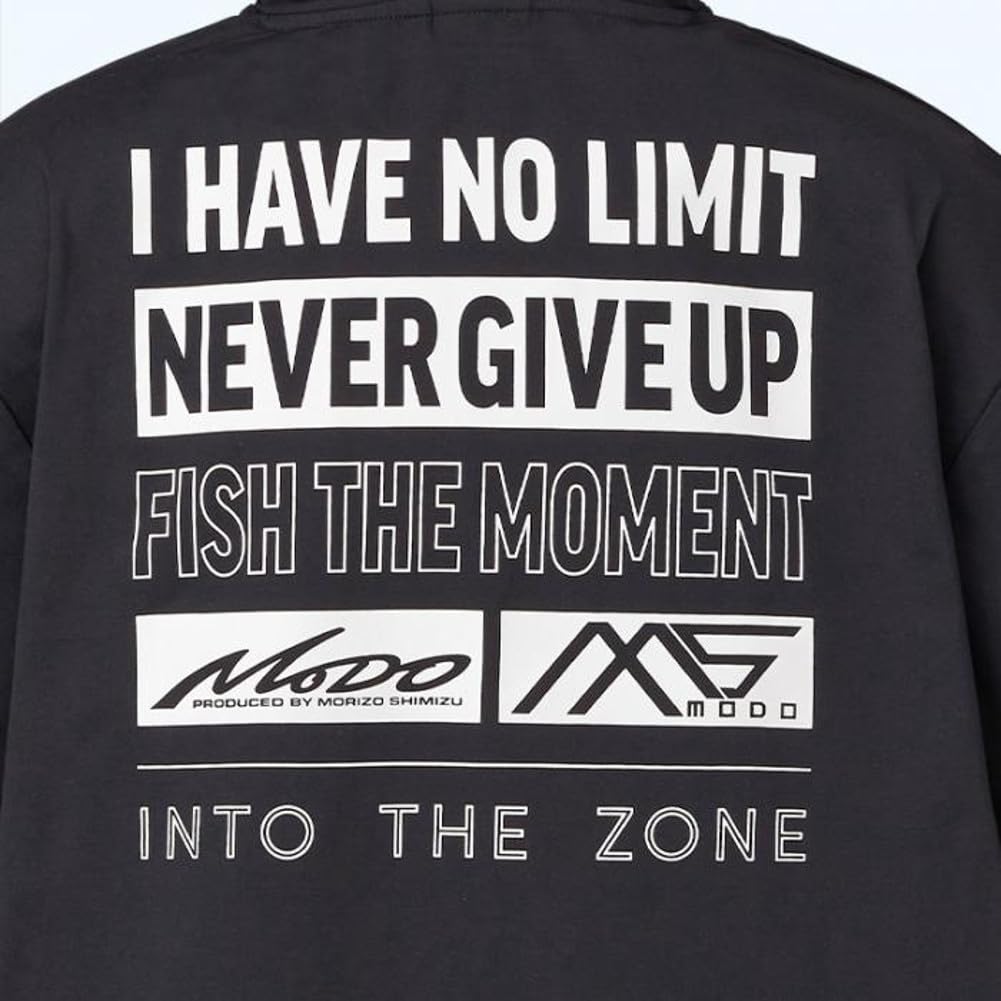 Evergreen Dry Hoodie Size Black MS-modo T-Shirt, L,