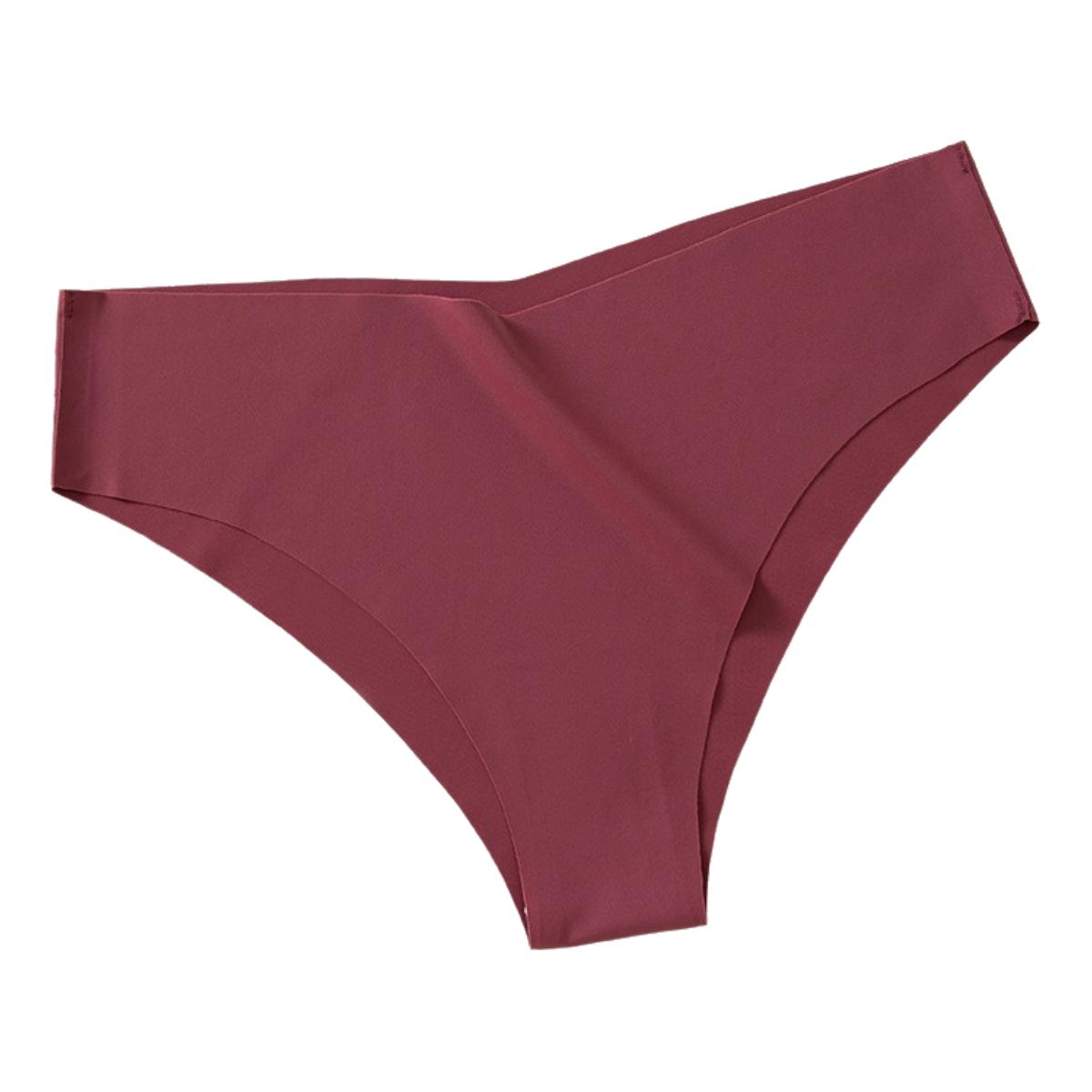 

Жіночі трусики із середньою та високою талією, сексуальні однотонні жіночі трусики без слідів, зручні трикутні штани 4XL